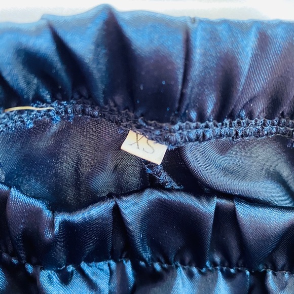 Navy Satin Sleepwear Set - Picture 4 of 6